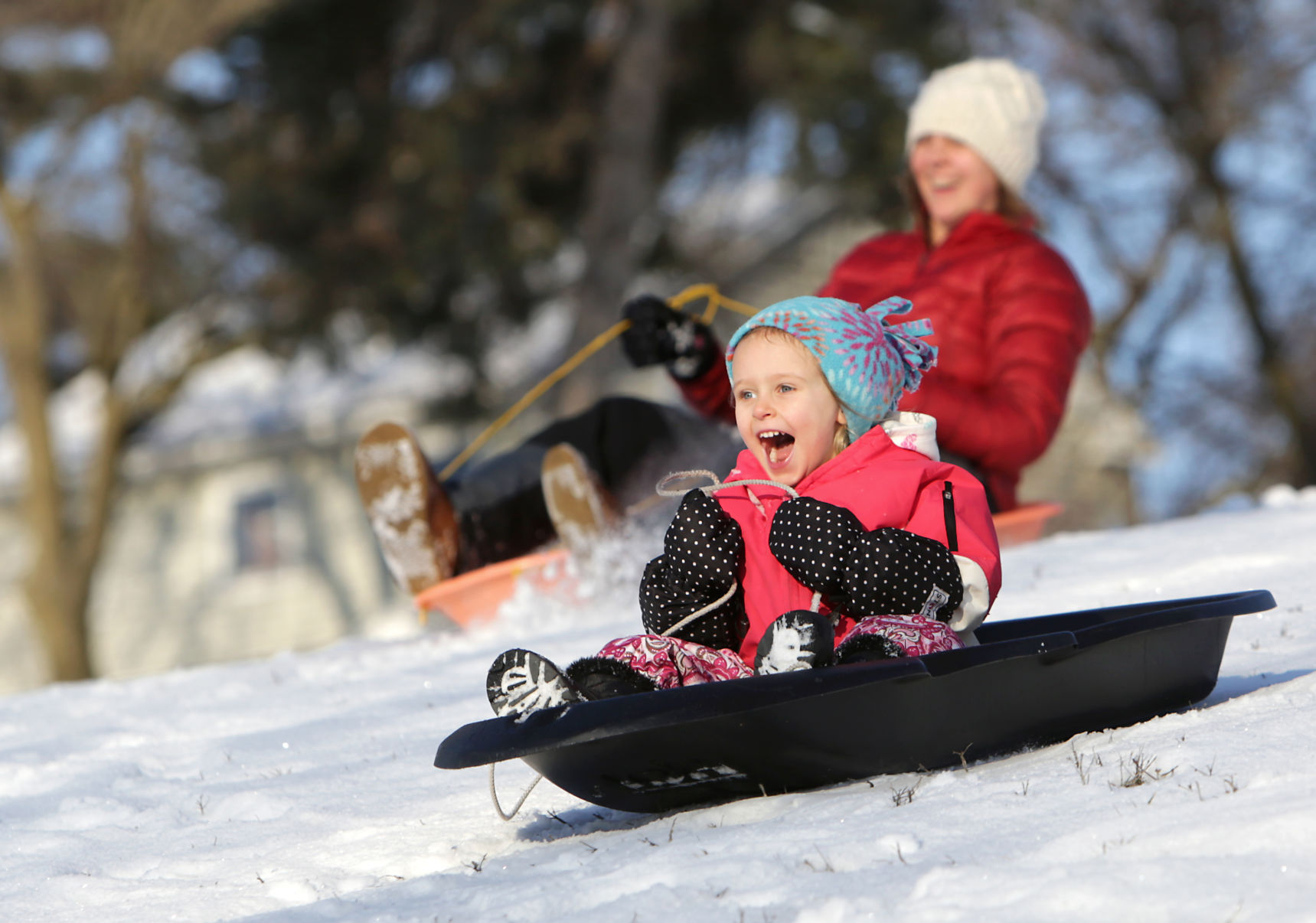 Sledding